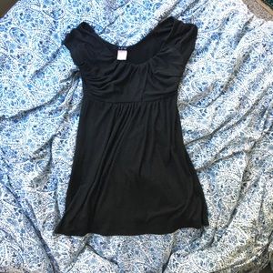 Vintage JFW Babydoll Black Dress. Medium.